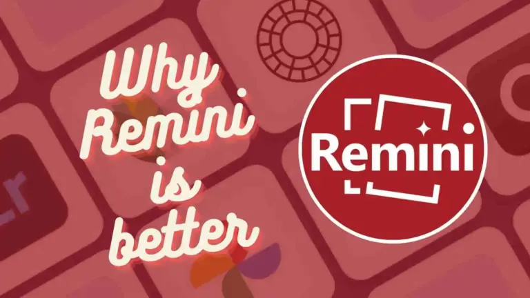 WHY REMINI IS BETTER THAN OTHER EDITING APPS